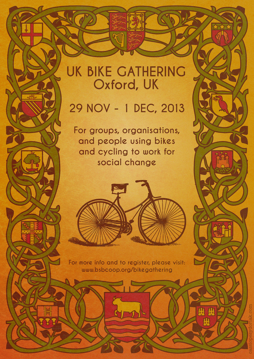 UK Bike Gathering 2013, by Cassiope Sydoriak