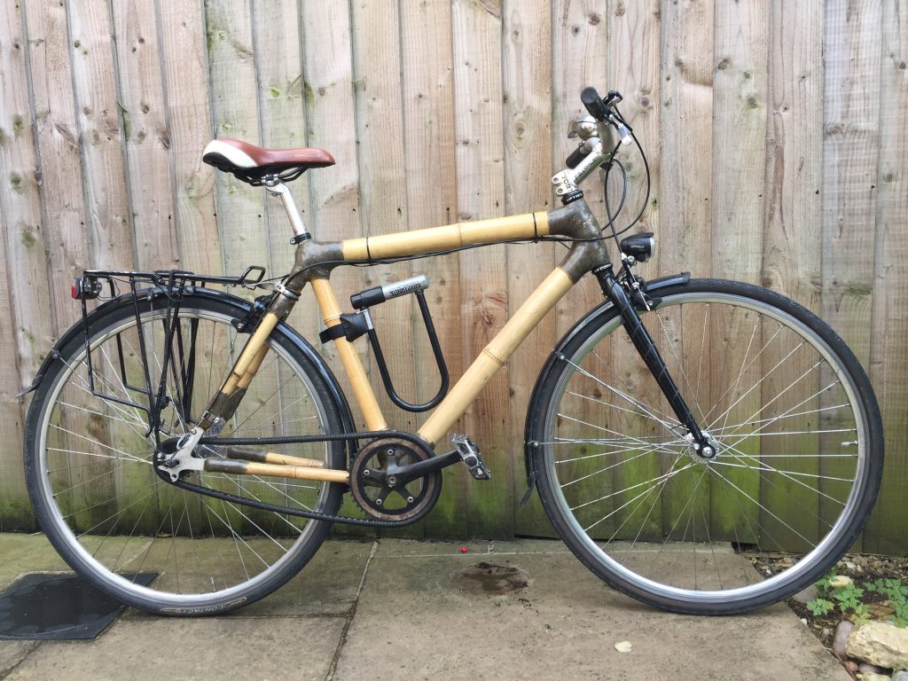 Completed Bamboo Bike